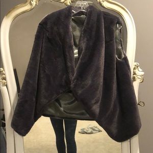 Brand New (with tag) fuzzy fall vest!